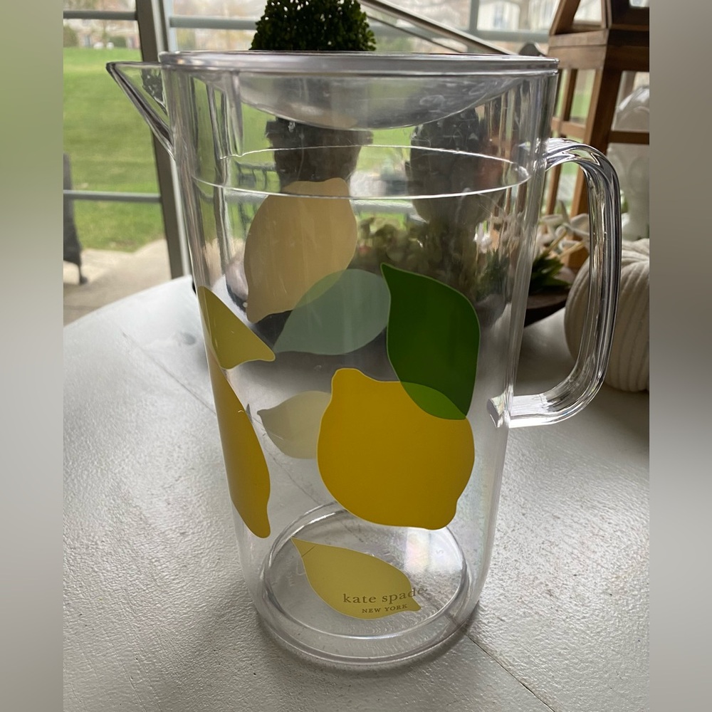 Kate Spade acrylic pitcher